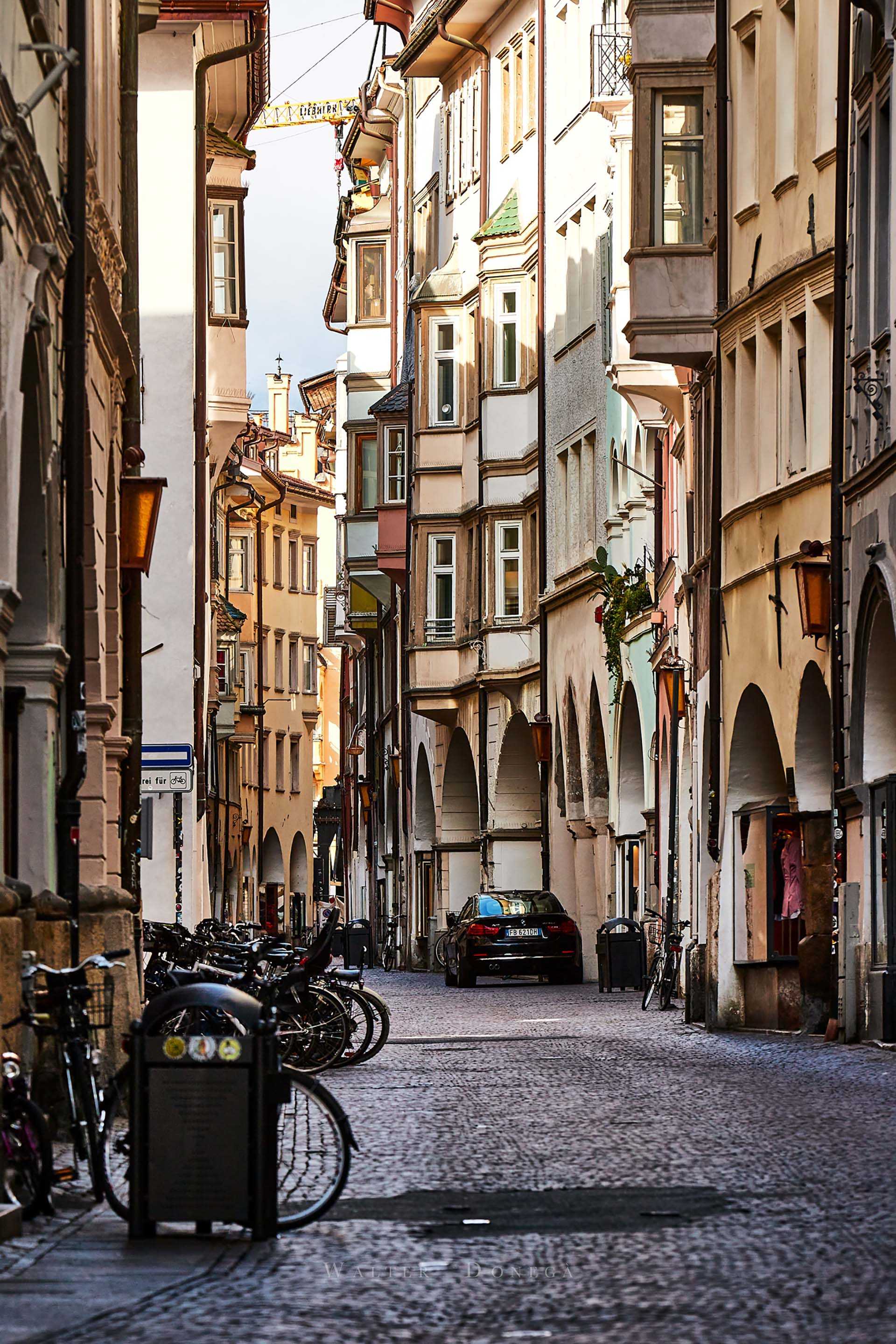 Bolzano deserta in quarantena