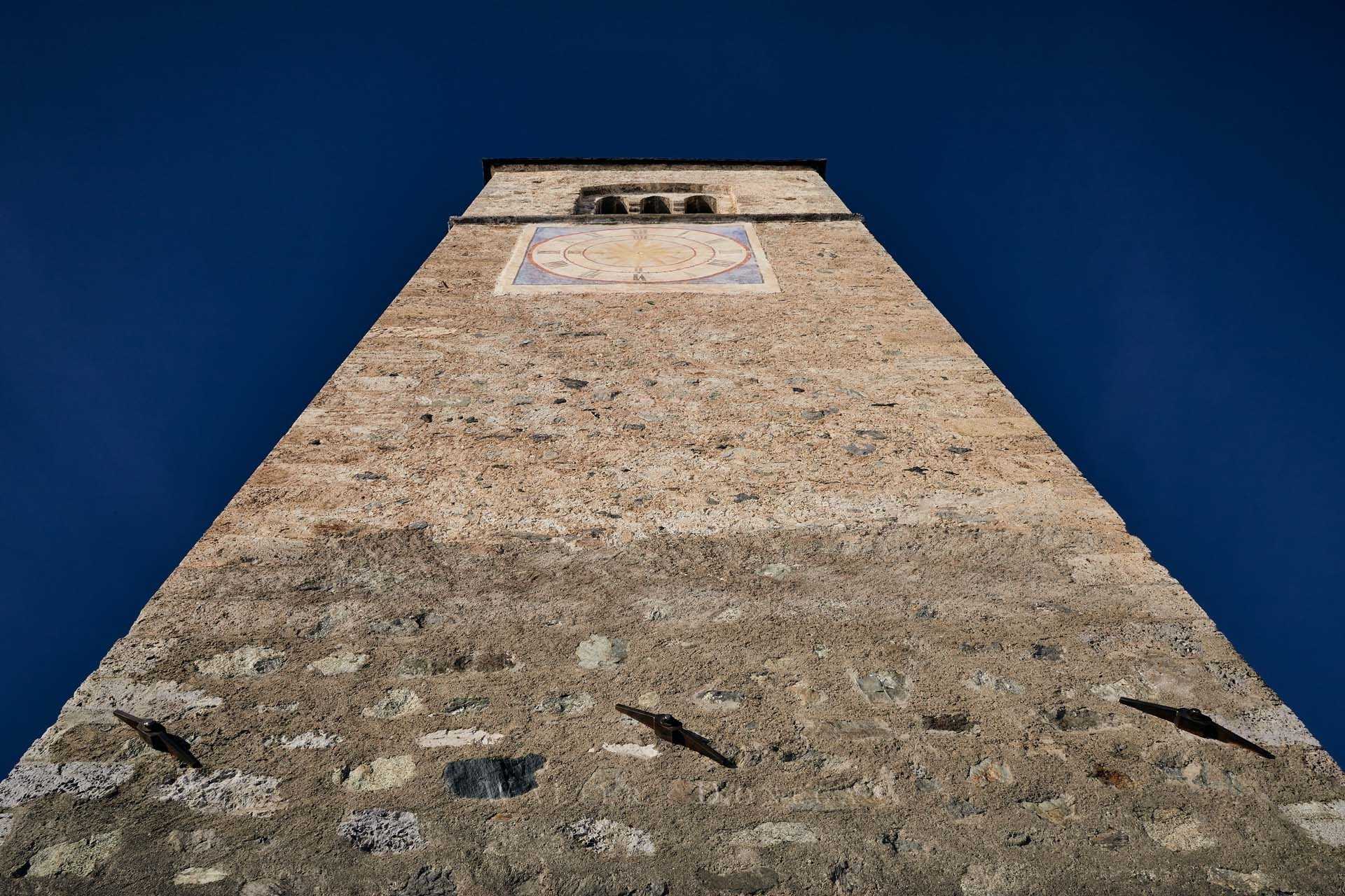 Il campanile del lago di Resia