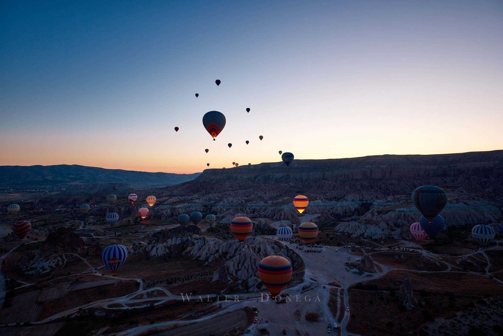 Volo in mongolfiera, Göreme, Cappadocia