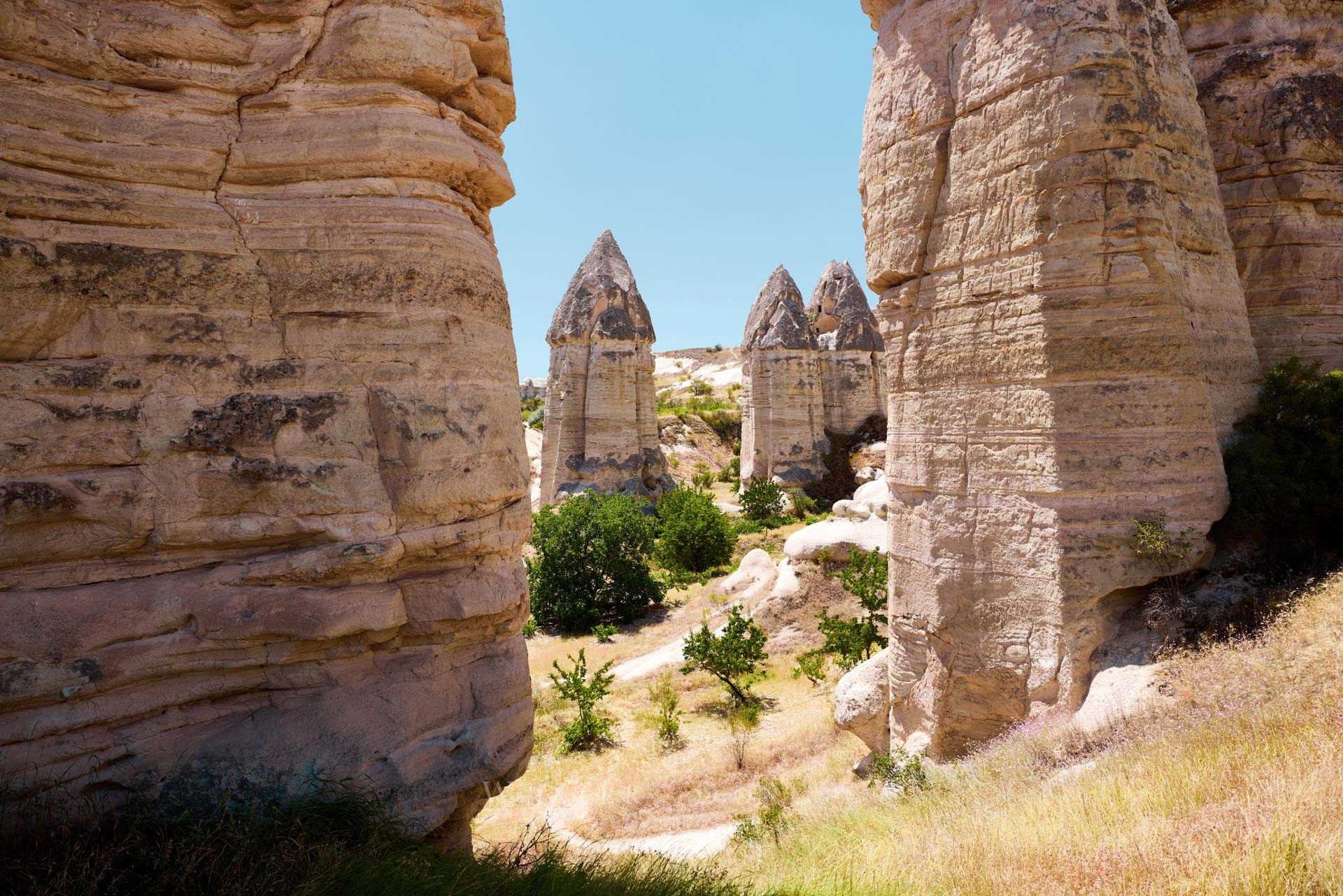 Tarihi Milli Parkı e Aşıklar Vadisi (Love Valley), Göreme, Cappadocia