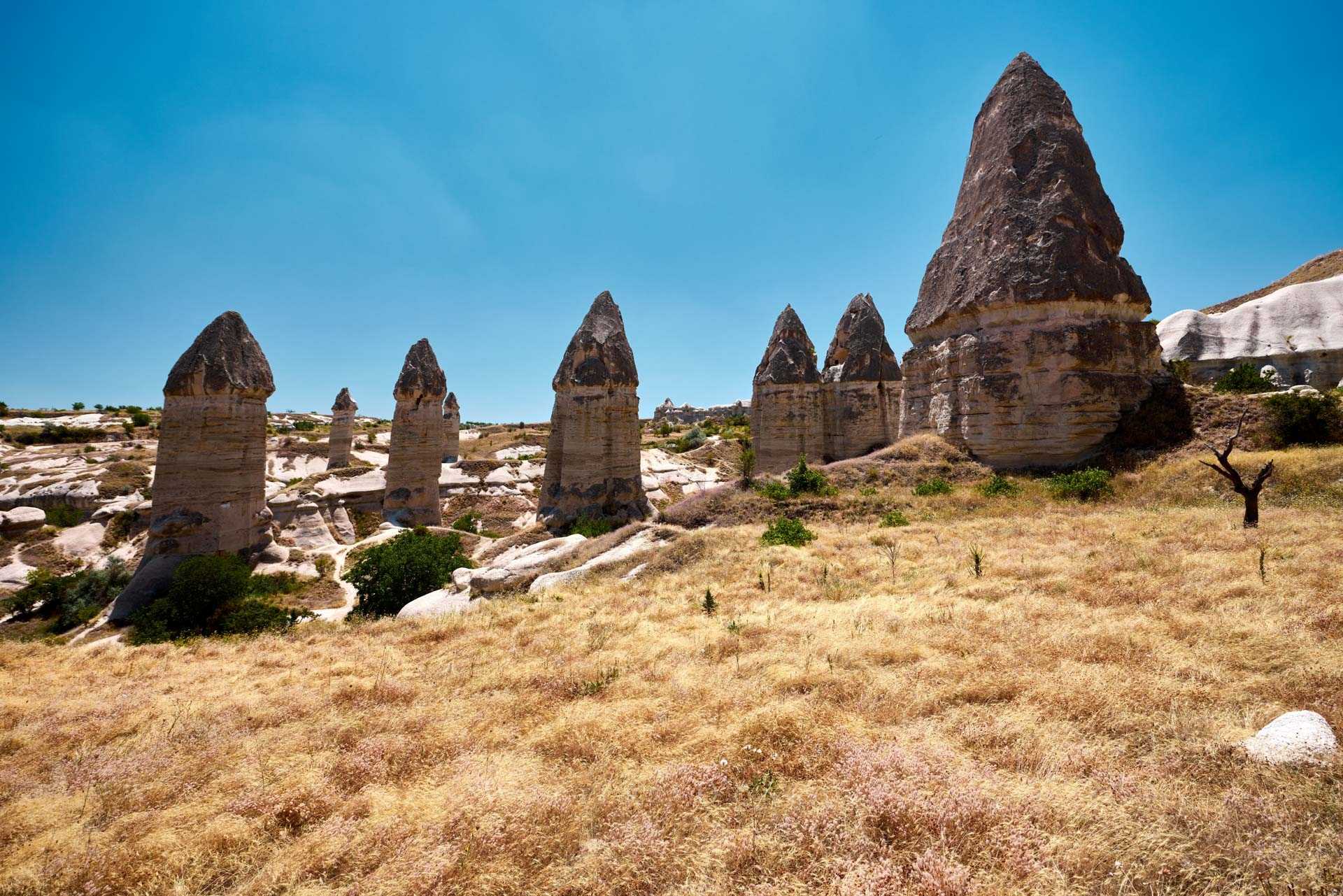 Tarihi Milli Parkı e Aşıklar Vadisi (Love Valley), Göreme, Cappadocia