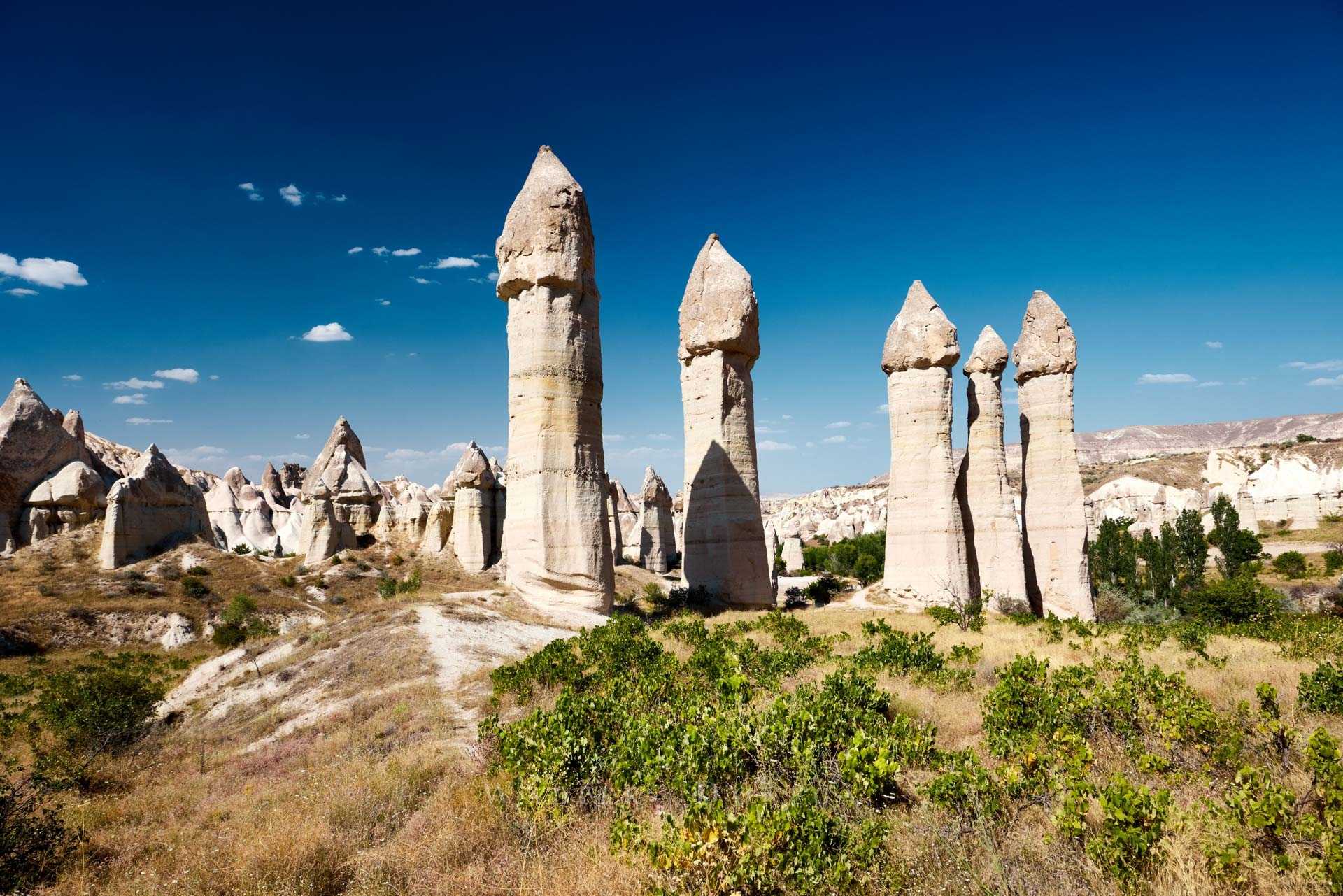 Tarihi Milli Parkı e Aşıklar Vadisi (Love Valley), Göreme, Cappadocia