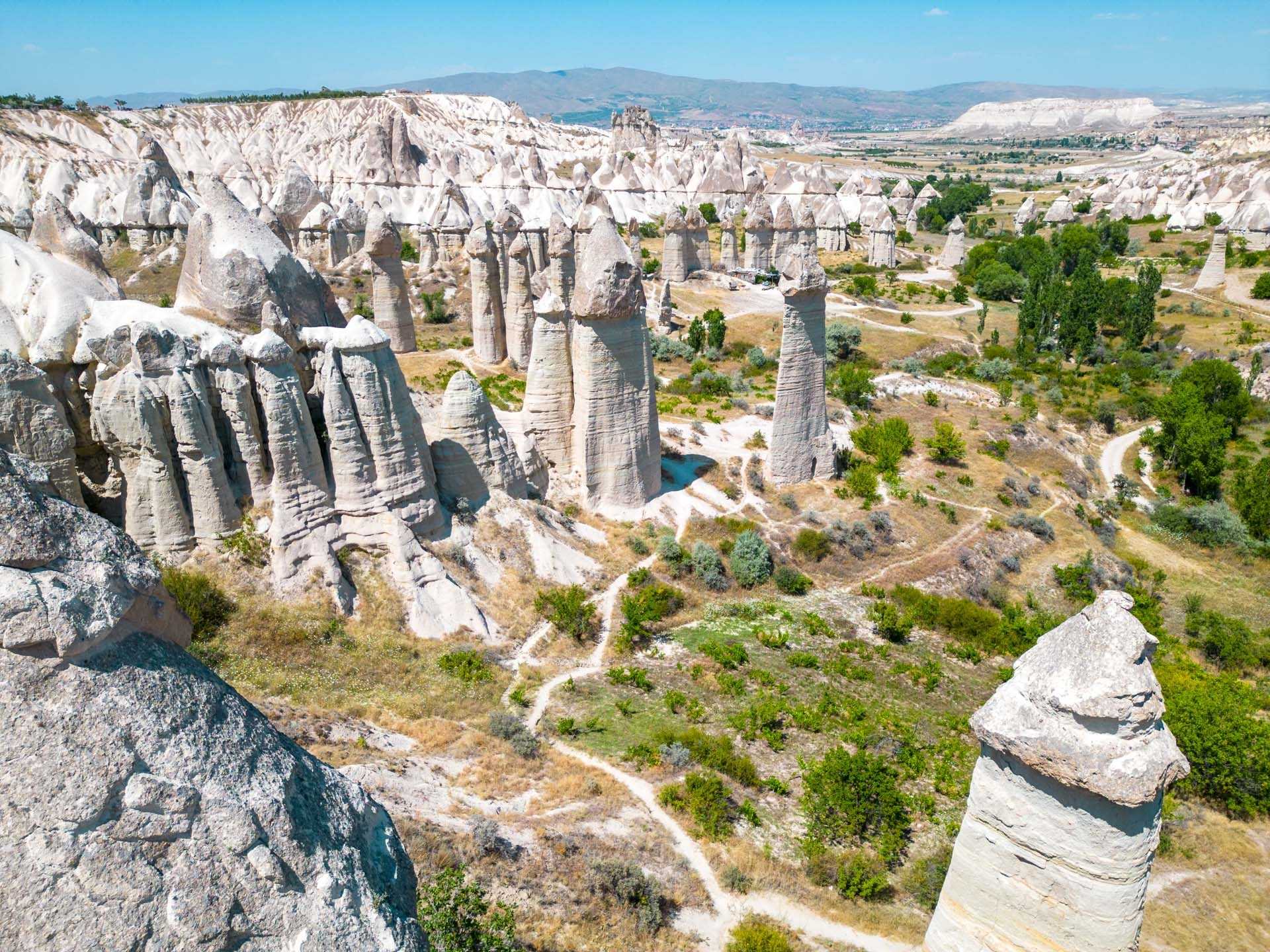 Tarihi Milli Parkı e Aşıklar Vadisi (Love Valley), Göreme, Cappadocia