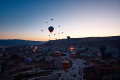 Volo in mongolfiera, Göreme, Cappadocia Volo in mongolfiera, Göreme, Cappadocia
