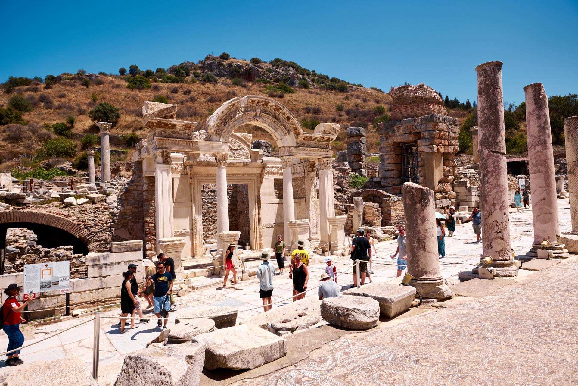 Tempio di Adriano e Via dei Cureti, Efeso, Selçuk - İzmir