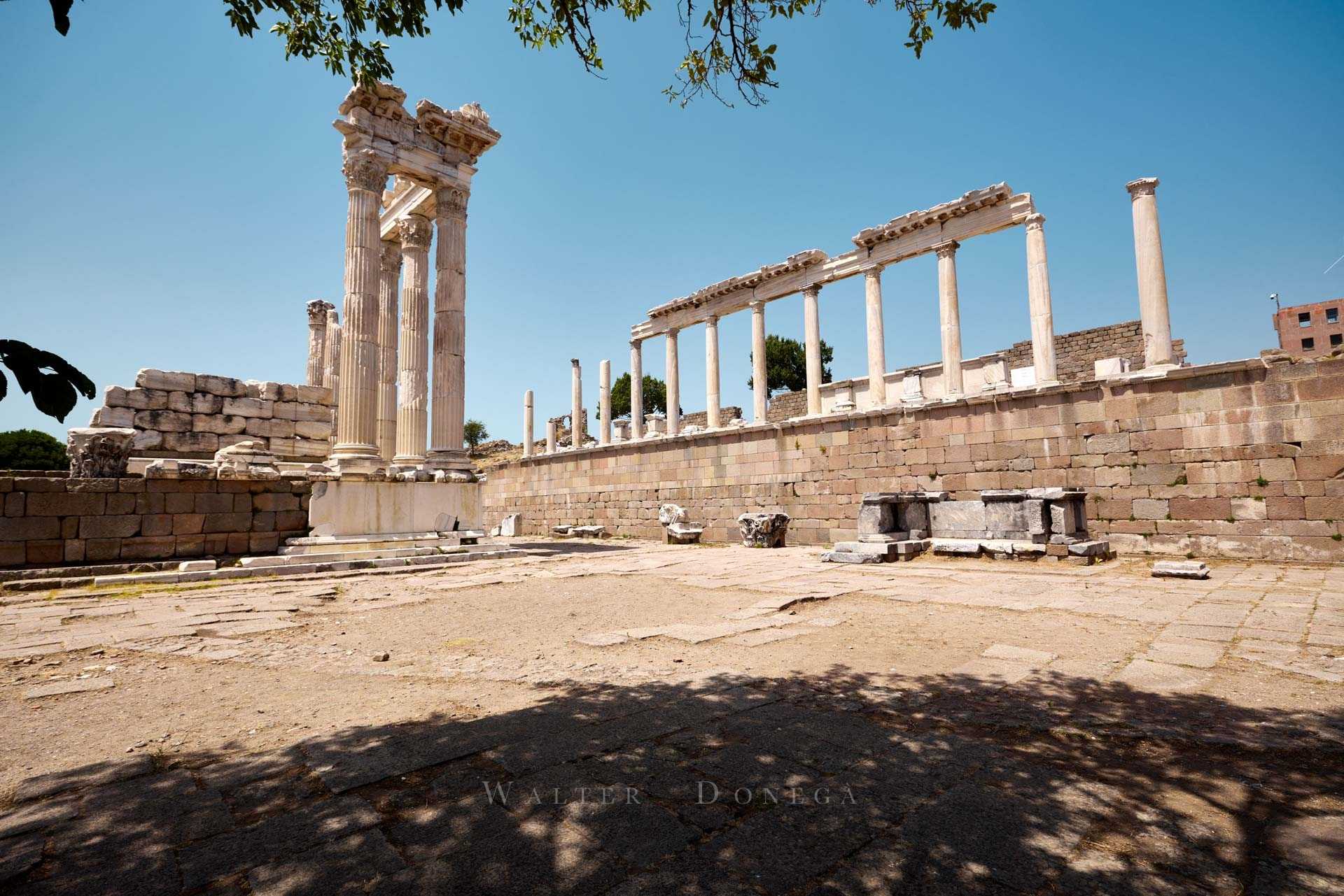 Tempio di Traiano, Antica città di Pergamo, Bergama - İzmir