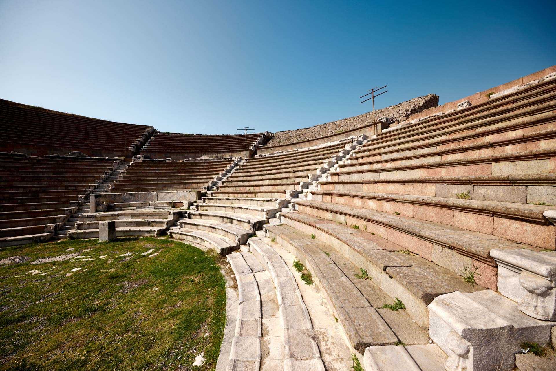 Teatro romano, Asclepion, Bergama - İzmir