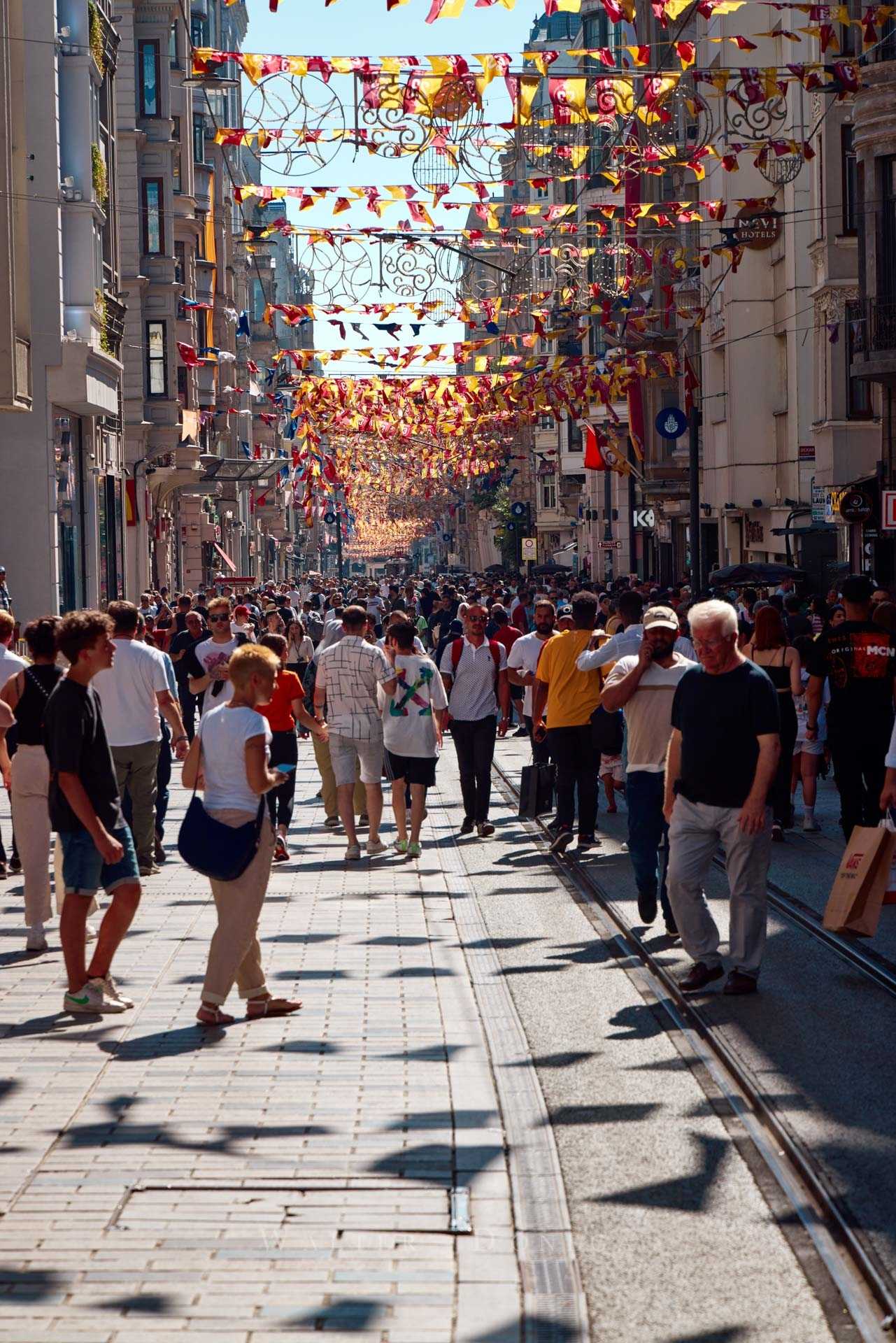 İstiklâl Caddesi (Viale dell'Indipendenza), Beyoğlu., Istanbul