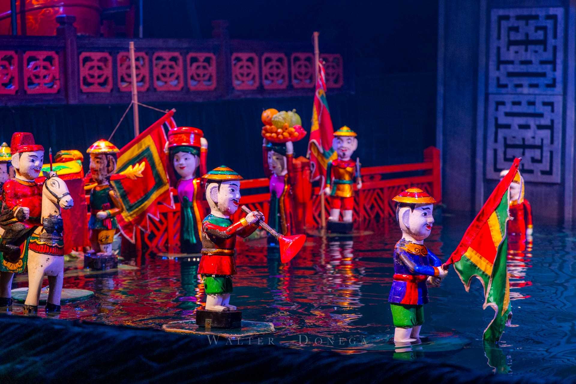 Hanoi spettacolo delle marionette