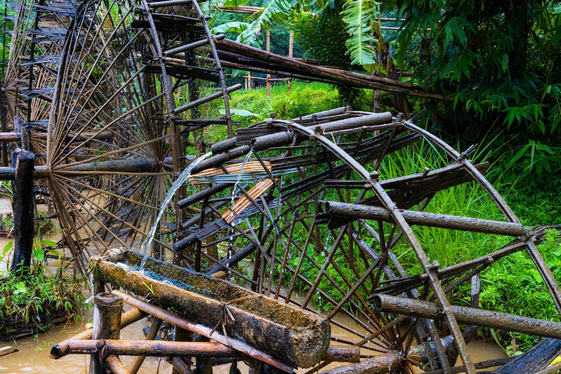 Riserva naturale Pu Luong mulini ad acqua