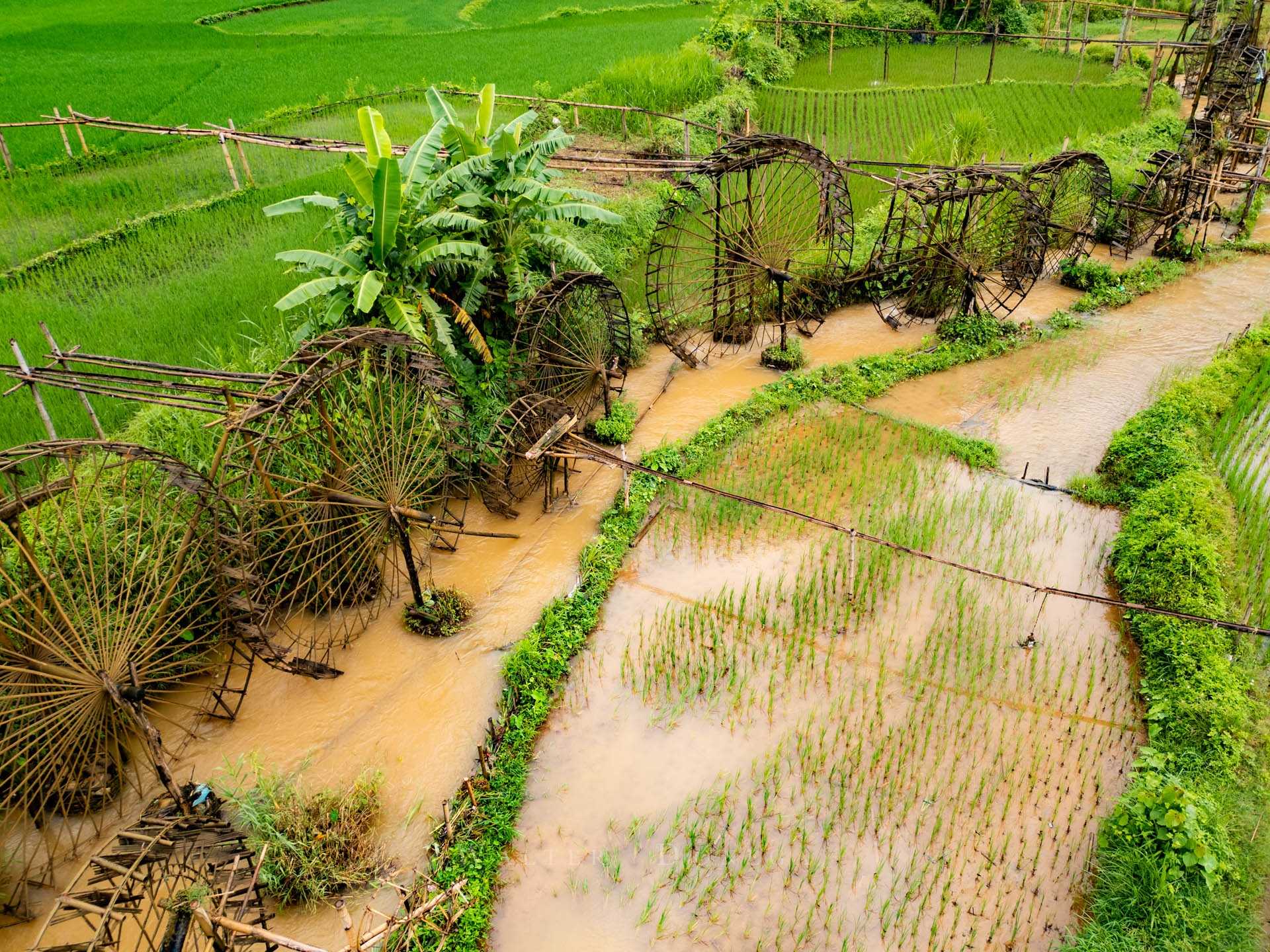 Riserva naturale Pu Luong mulini ad acqua