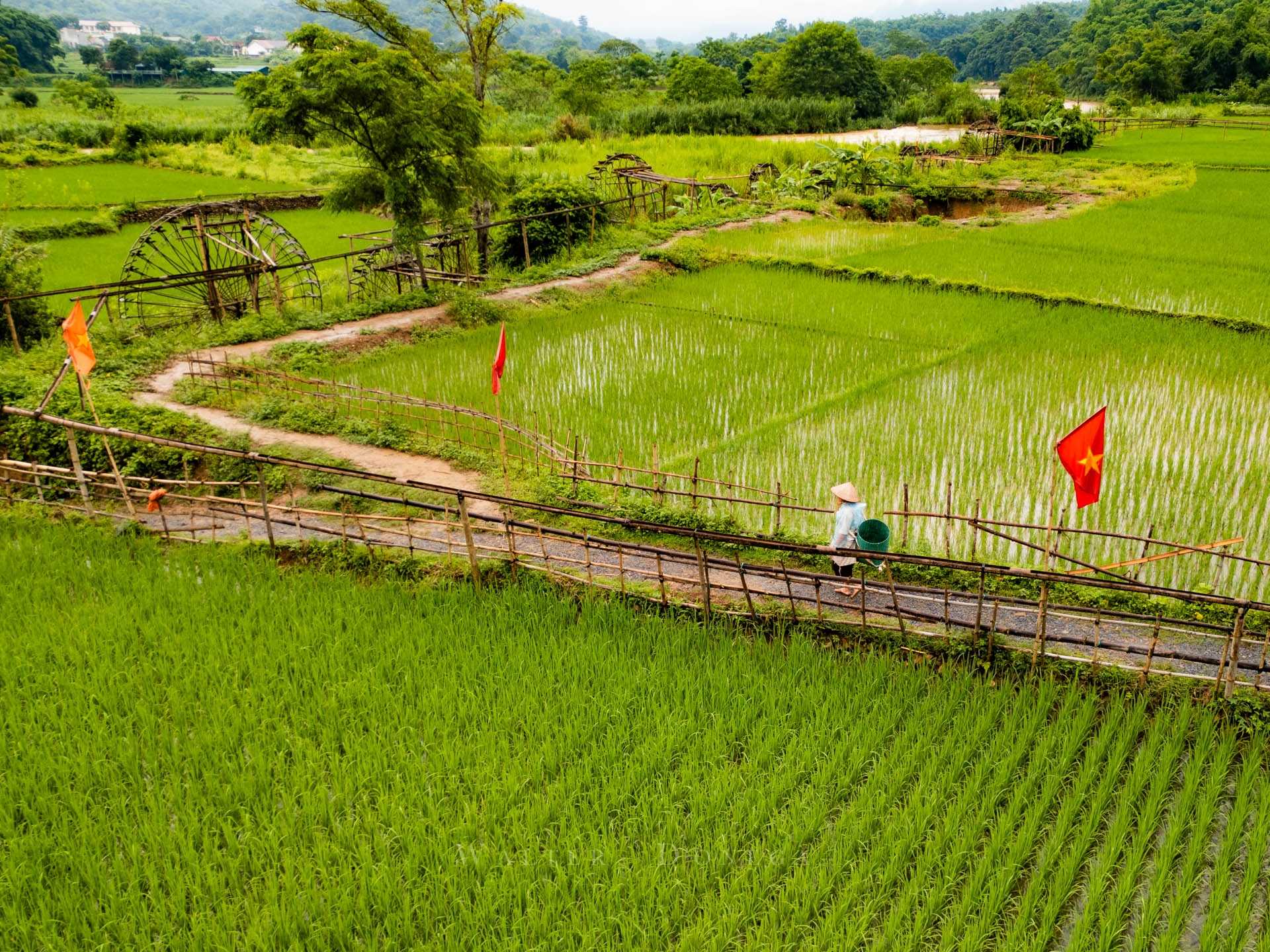 Riserva naturale Pu Luong mulini ad acqua